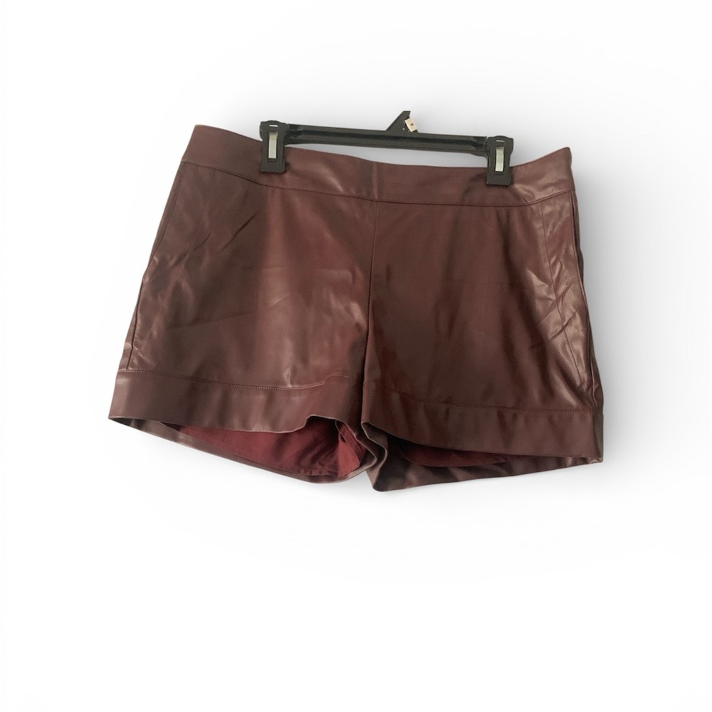 Marie Oliver Burgundy Shorts